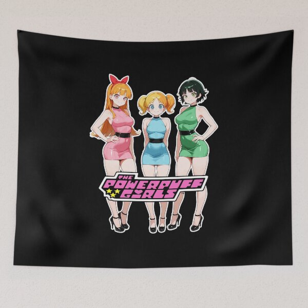 Item preview, Three Cute Cartoon Girls Pose designed and sold by fausadney.