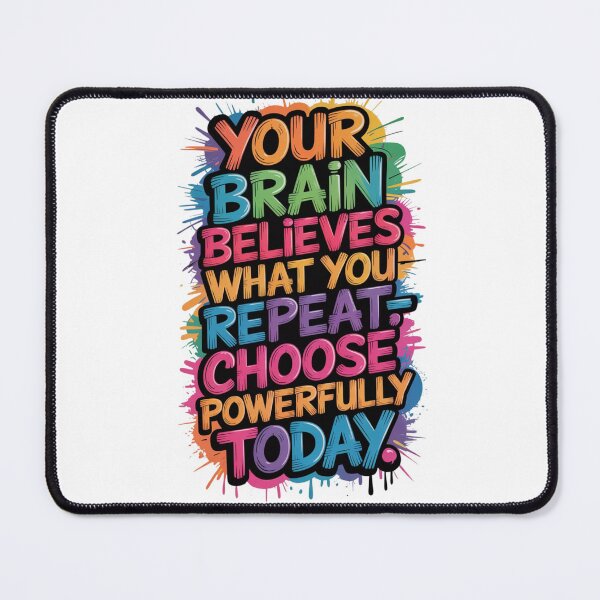 Item preview, Your Brain Believes what you Repeat choose powerfully Today ver. 2 designed and sold by The Breathtaking You.