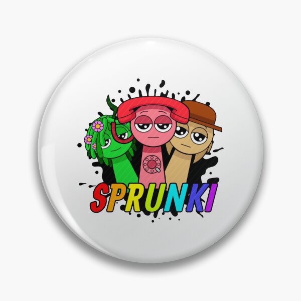 Item preview, Sprunki Group Logo Cartoon Characters designed and sold by Rosamoaughter.