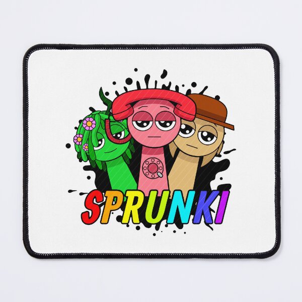 Item preview, Sprunki Group Logo Cartoon Characters designed and sold by Rosamoaughter.