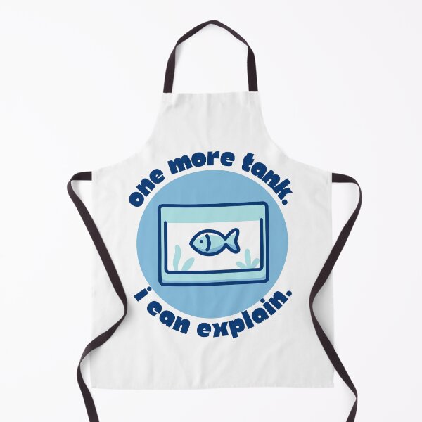 Item preview, One More Tank. I Can Explain. – Aquarium Hobby Minimalist Funny Fish Lover Quote Design designed and sold by Artycom.