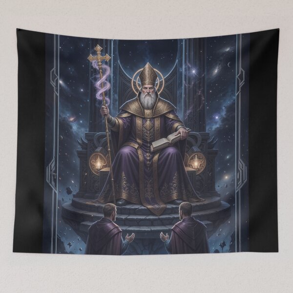 Item preview, V The Hierophant - Cosmic Tarot Edition designed and sold by KYOFRAME.