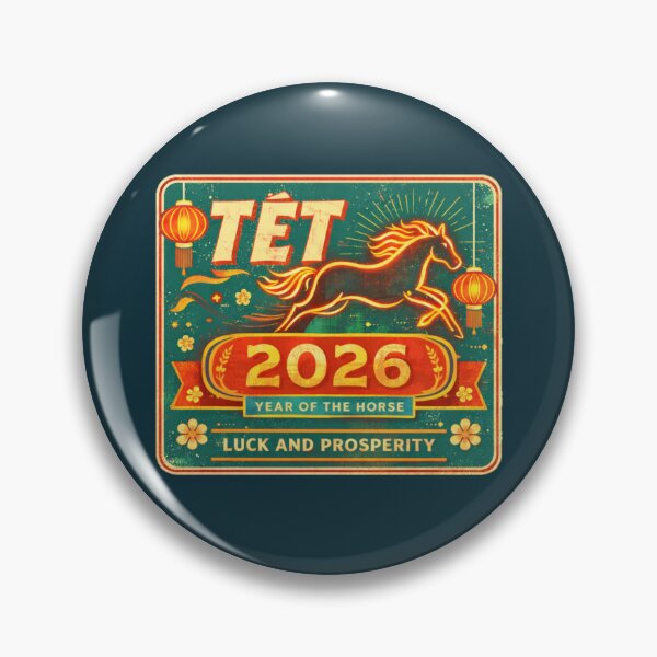 Item preview, Tết 2026 Year of the Horse – Vintage Lantern Prosperity designed and sold by PunchDrop.