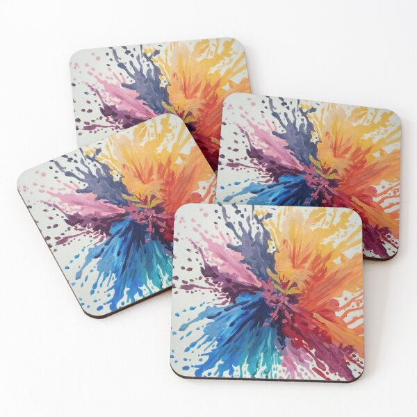 Item preview, Color Explosion Abstract Painting Full of Emotions. designed and sold by fbtrisha.