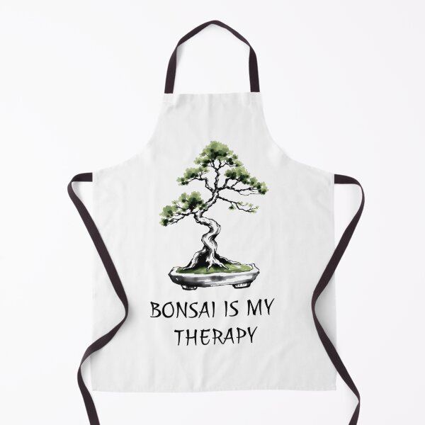Item preview, Bonsai is my therapy – Minimalist Sumi-e Tree for Bonsai Tree Lovers Design designed and sold by Artycom.