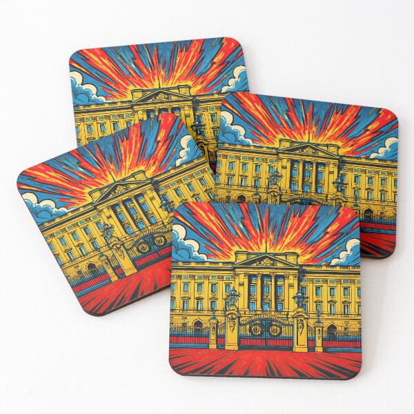 Item preview, Buckingham Palace | Comics stylCartoone -  designed and sold by ComicsFactory.