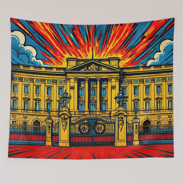 Item preview, Buckingham Palace | Comics stylCartoone -  designed and sold by ComicsFactory.