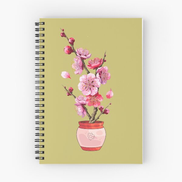 Item preview, Flor de ciruelo: elegante arte floral primaveral designed and sold by Joy & Thread.