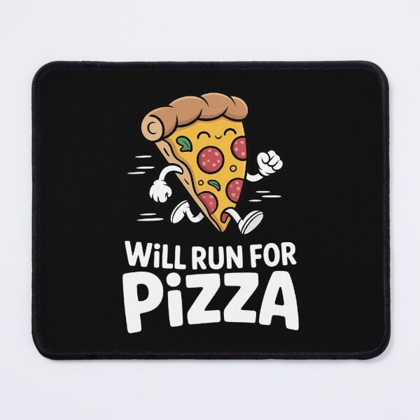 Item preview, Will Run For Pizza Funny Pizza Running designed and sold by lilensgavadur.