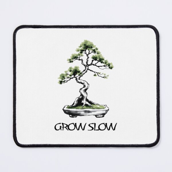 Item preview, Grow Slow Bonsai – Minimalist Sumi-e Tree for Bonsai Tree Lovers Design designed and sold by Artycom.