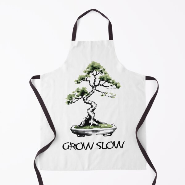 Item preview, Grow Slow Bonsai – Minimalist Sumi-e Tree for Bonsai Tree Lovers Design designed and sold by Artycom.