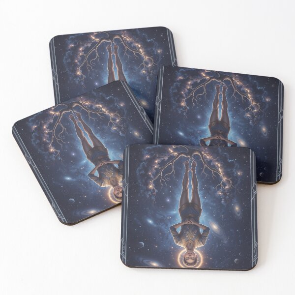 Item preview, XII The Hanged Man - Cosmic Tarot Edition designed and sold by KYOFRAME.