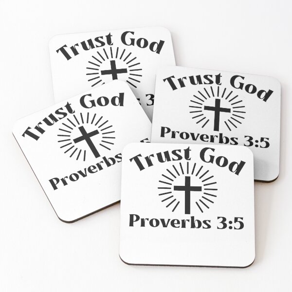 Item preview, TRUST GOD PROVERBS 3:5 T-SHIRT designed and sold by Shirtmart1.