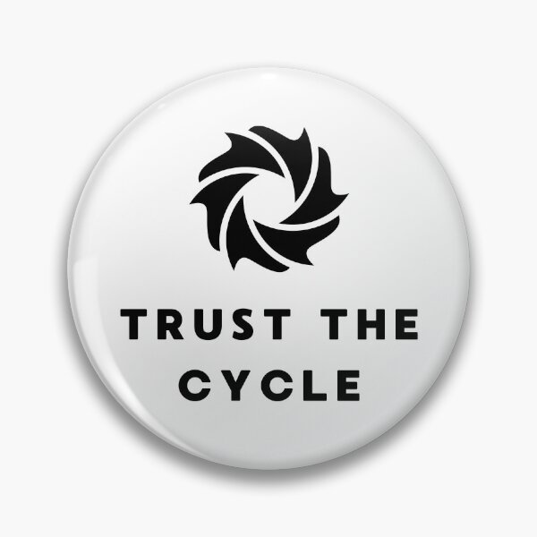 Item preview, Trust the Cycle – Aquarium Hobby Minimalist Funny Fish Lover Quote Design designed and sold by Artycom.