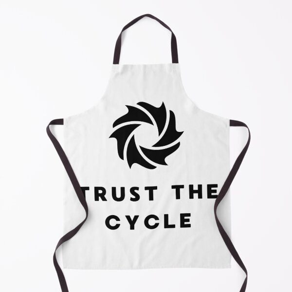 Item preview, Trust the Cycle – Aquarium Hobby Minimalist Funny Fish Lover Quote Design designed and sold by Artycom.