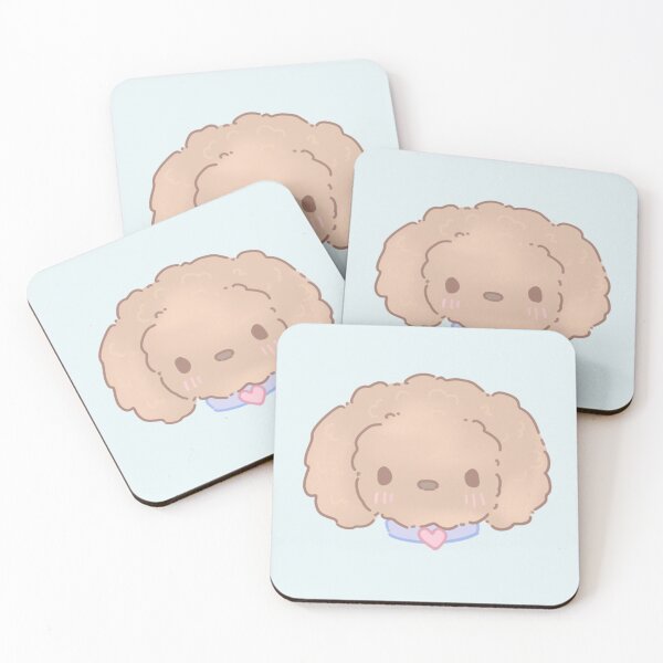 Item preview, brown poodle! ♡ designed and sold by essie the strange.