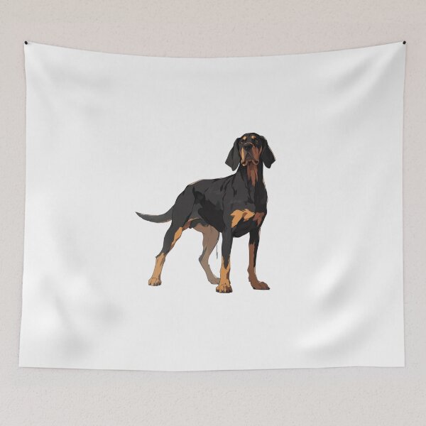 Item preview, Black and Tan Coonhound designed and sold by SMARTKIT DESIGNAGENCY.