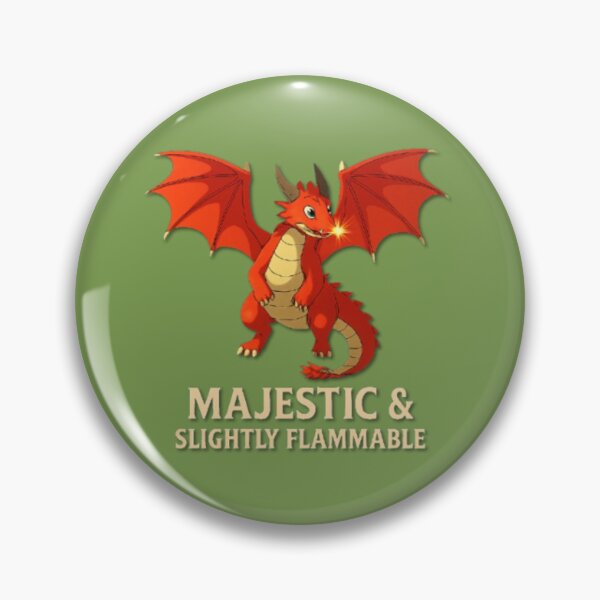 Item preview, Fiery dragon over village – Fantasy art with power & elegance designed and sold by FotoworldEdel.