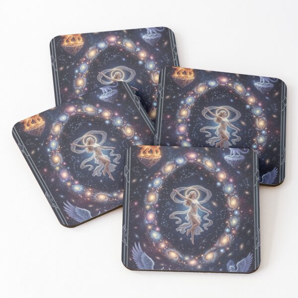 Item preview, XXI The World - Cosmic Tarot Edition designed and sold by KYOFRAME.
