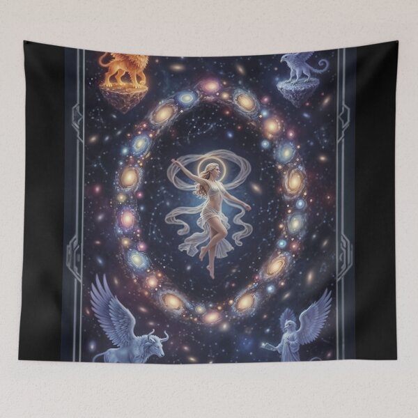 Item preview, XXI The World - Cosmic Tarot Edition designed and sold by KYOFRAME.