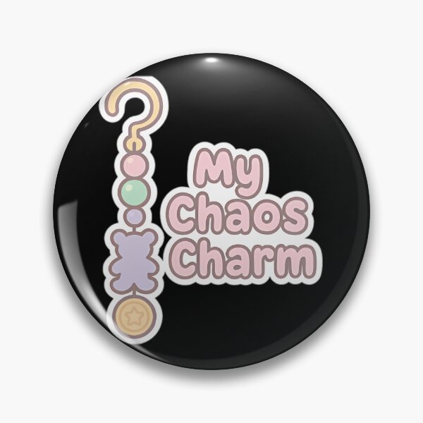 Item preview, My Chaos Charm Cute Accessory Quote designed and sold by zlzxyhnv31.
