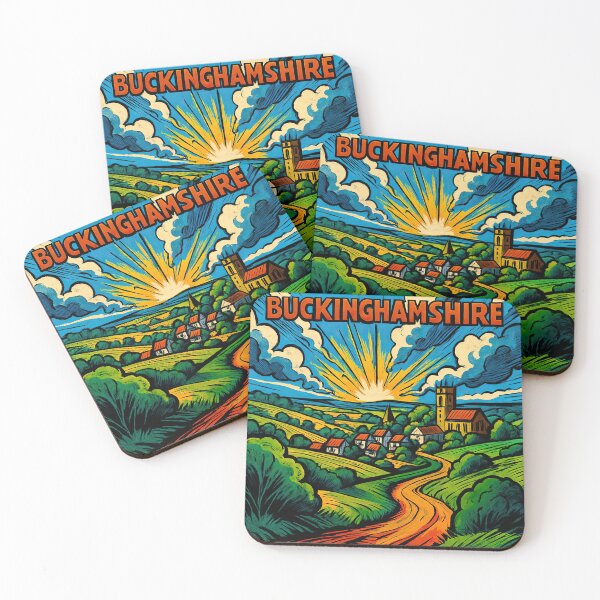 Item preview, Buckinghamshire | Comics stylCartoone -  designed and sold by ComicsFactory.