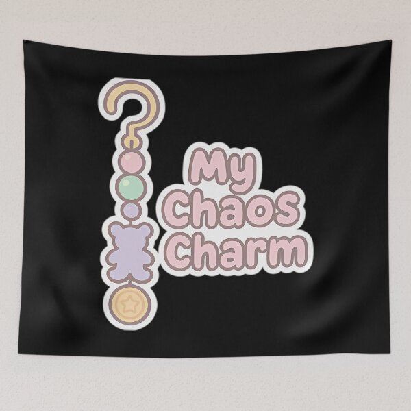 Item preview, My Chaos Charm Cute Accessory Quote designed and sold by zlzxyhnv31.