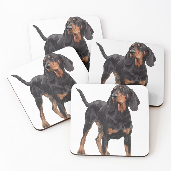 Item preview, Black and Tan Coonhound designed and sold by SMARTKIT  DESIGNAGENCY.