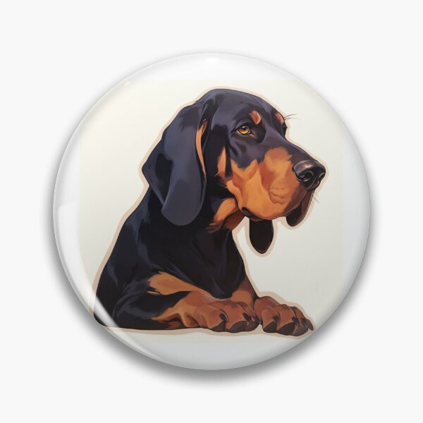 Item preview, Black and Tan Coonhound designed and sold by SMARTKIT  DESIGNAGENCY.