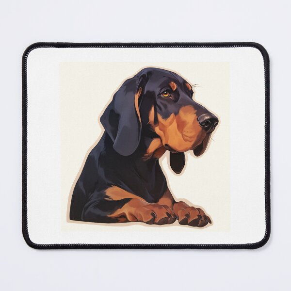 Item preview, Black and Tan Coonhound designed and sold by SMARTKIT  DESIGNAGENCY.