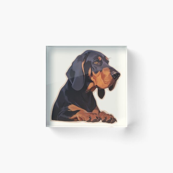Item preview, Black and Tan Coonhound designed and sold by SMARTKIT  DESIGNAGENCY.