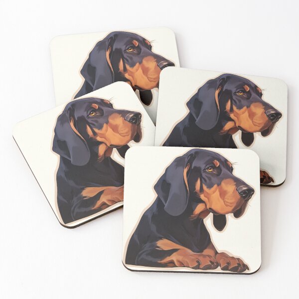 Item preview, Black and Tan Coonhound designed and sold by SMARTKIT  DESIGNAGENCY.