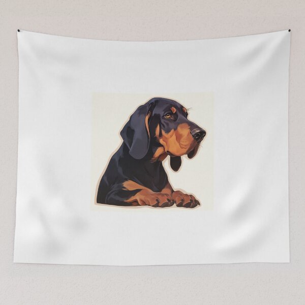 Item preview, Black and Tan Coonhound designed and sold by SMARTKIT DESIGNAGENCY.
