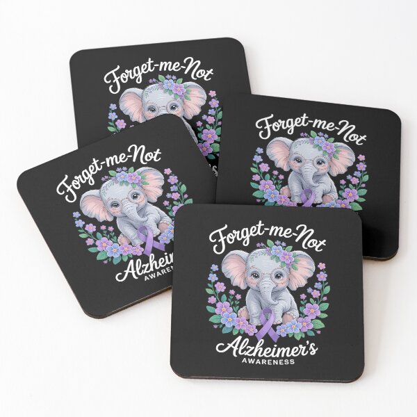 Item preview, Alzheimer_s Awareness Elephant Flower designed and sold by lilensgavadur.