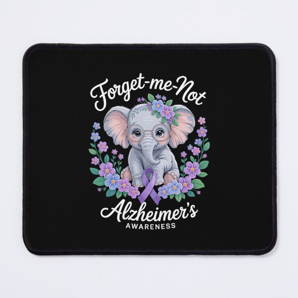 Item preview, Alzheimer_s Awareness Elephant Flower designed and sold by lilensgavadur.