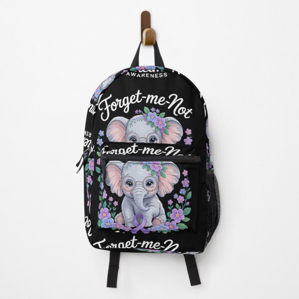 Item preview, Alzheimer_s Awareness Elephant Flower designed and sold by lilensgavadur.