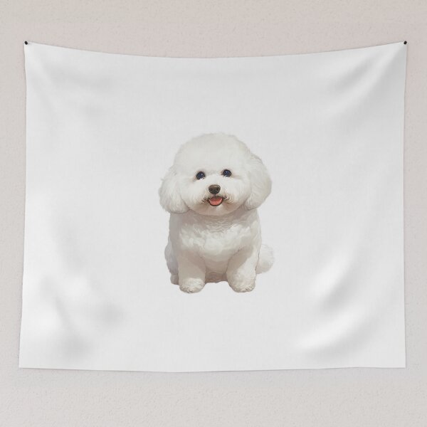 Artikelvorschau, Fröhlicher Bichon Frisé entworfen und verkauft von SMARTKIT  DESIGNAGENCY.