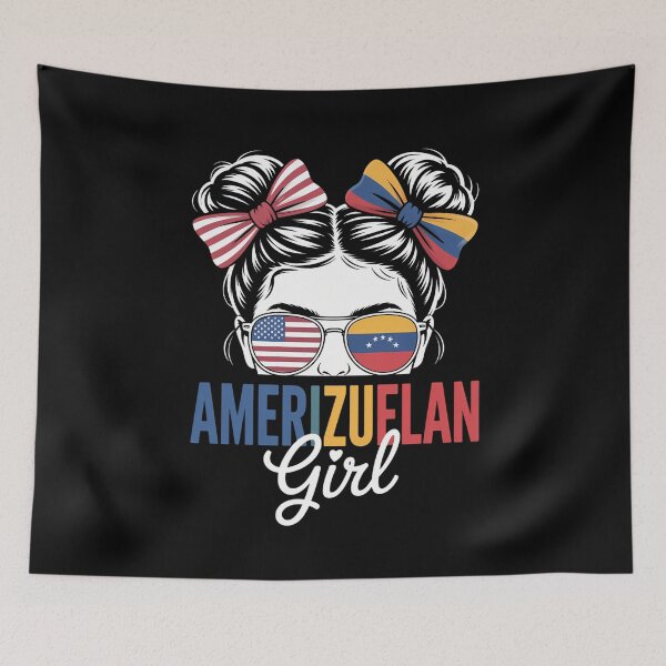 Item preview, American Venezuelan USA Venezuela Flag Support designed and sold by lilensgavadur.
