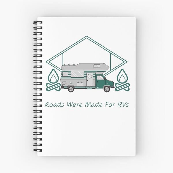 Item preview, ROADS WERE MADE FOR RVS T-SHIRT designed and sold by Shirtmart1.