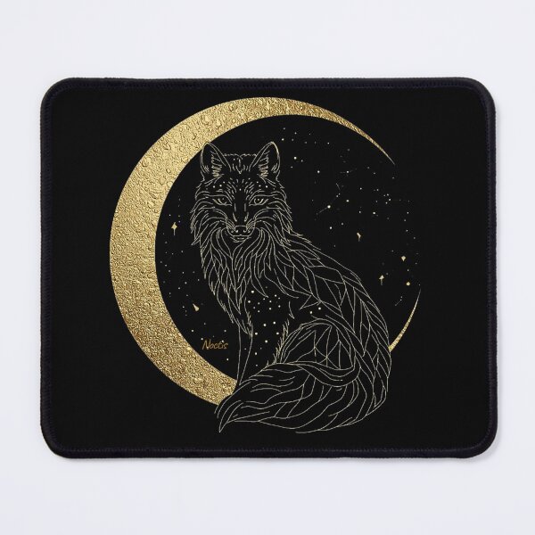 Item preview, Lunar Arctic Fox — Celestial Silence designed and sold by lunadesignsmoon.