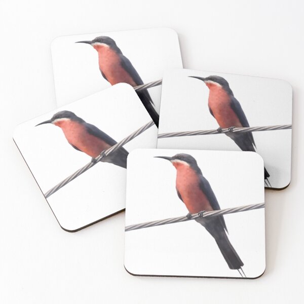 Item preview, Rosy Bee-eater (Merops malimbicus) designed and sold by HOMETOWN86.