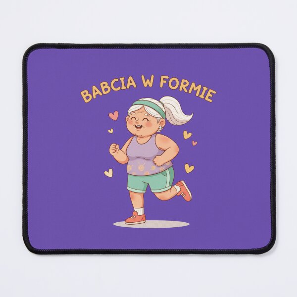 Item preview, Babcia Biegaczka – Energia Nie Ma Wieku designed and sold by LaurannaDesign.