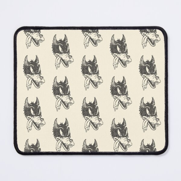 Item preview, Vintage big bad wolf hot rod icon - gnarly, aged print designed and sold by retropetrol.