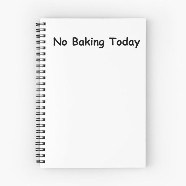 Item preview, No Baking Today – Funny Baking Quote | Sarcastic Kitchen Humor Design designed and sold by adjamine.