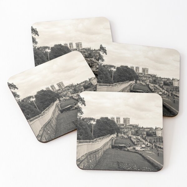 Item preview, York Minster from Lendal Bridge in black and white designed and sold by RJW Images.