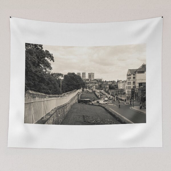 Item preview, York Minster from Lendal Bridge in black and white designed and sold by RJW Images.
