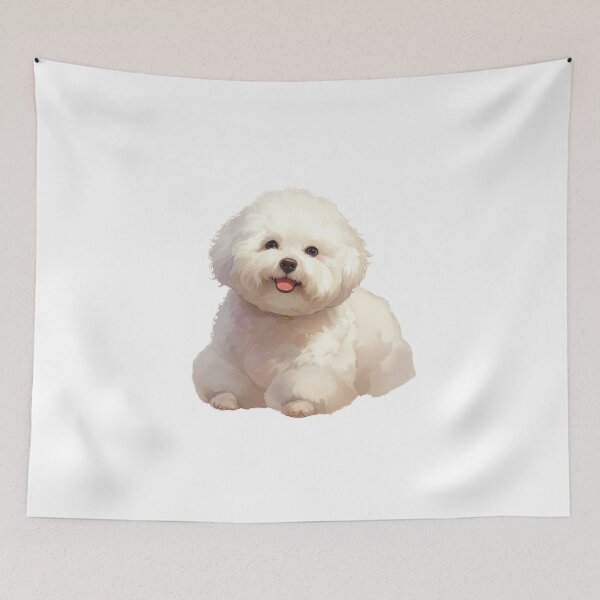 Artikelvorschau, Fröhlicher Bichon Frisé entworfen und verkauft von SMARTKIT  DESIGNAGENCY.