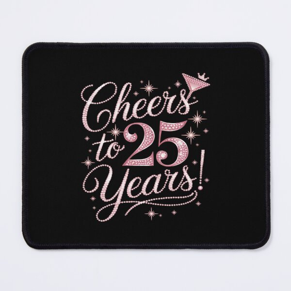 Item preview, Cheers To 25 Years 25th Birthday 25 Years Old Bday designed and sold by DigitaldeligArt.