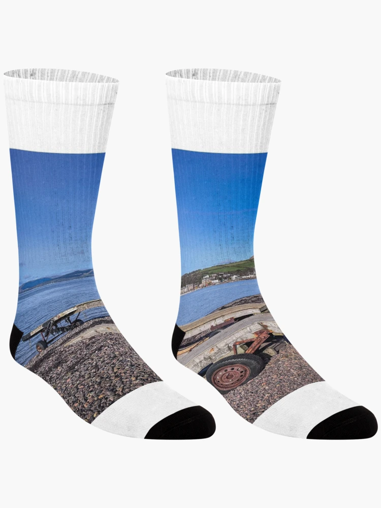 Thumbnail 3 of 5, Socks, Largs Roll-In Jetty designed and sold by RJW Images.