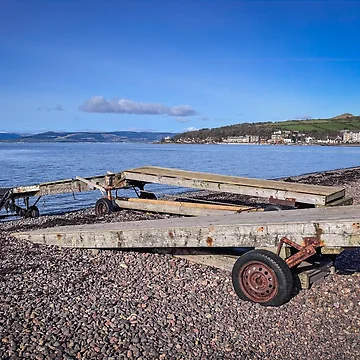 Artwork thumbnail, Largs Roll-In Jetty by RJW Images